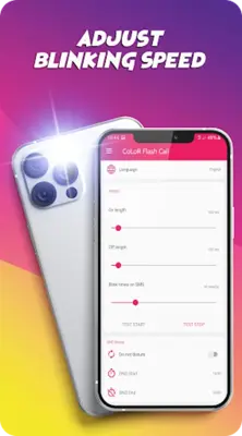 CoLoR Flash Call android App screenshot 1